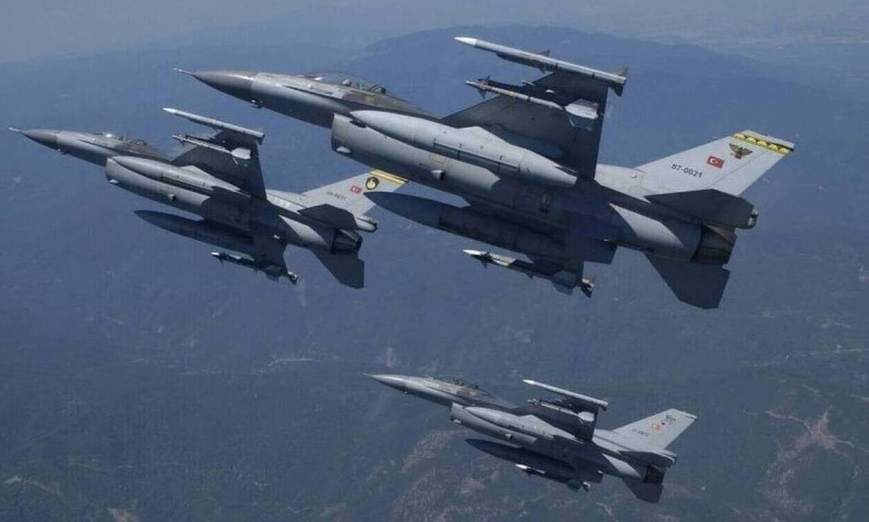 Μπαράζ παραβιάσεων από τουρκικά αεροσκάφη – Αναχαιτίστηκαν από την Πολεμική Αεροπορία