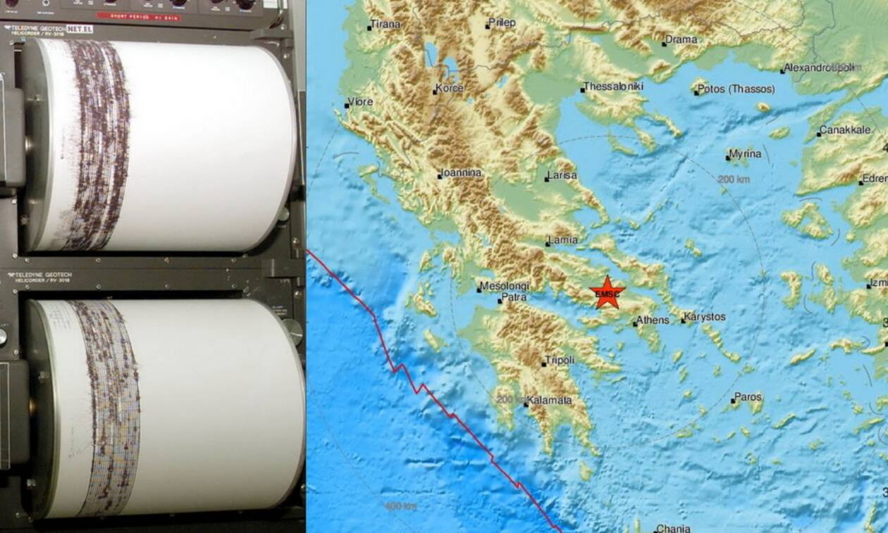 Σεισμός στη Θήβα - Αισθητός στην Αθήνα και σε πολλές περιοχές (pics)
