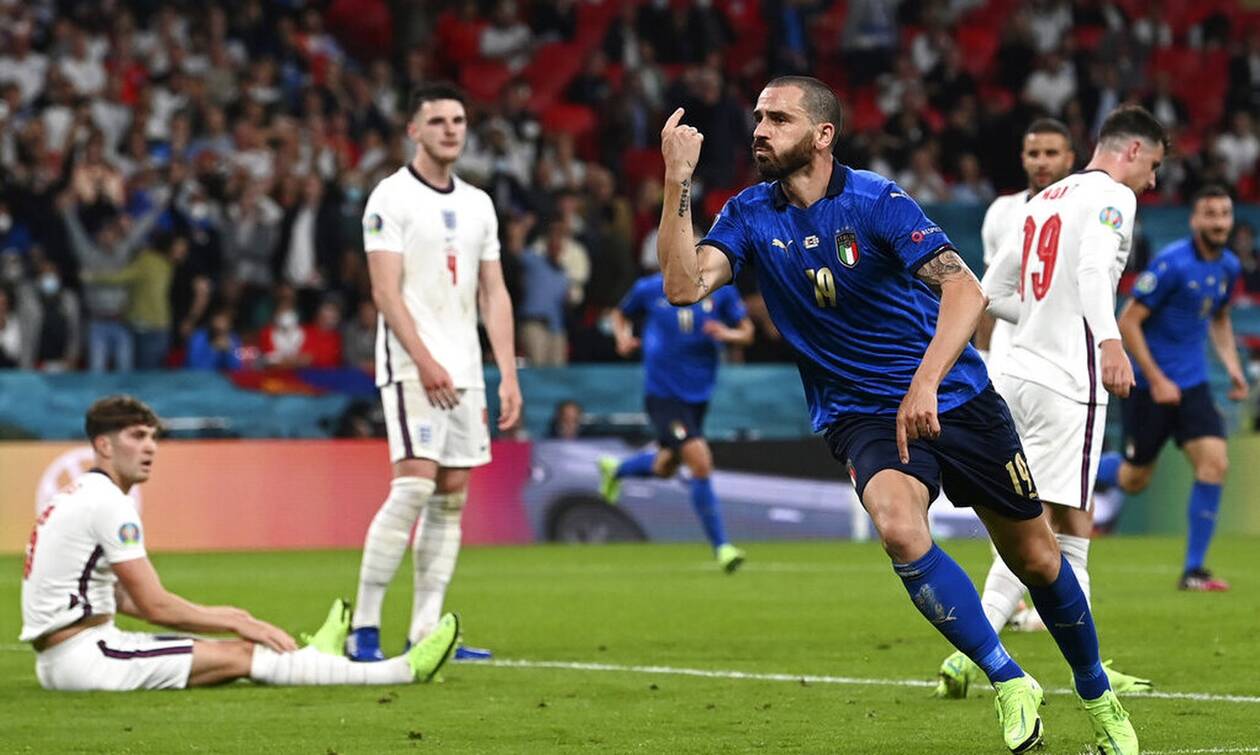Euro 2020: Ο Μπονούτσι ισοφάρισε και «ξέσπασε» στην κερκίδα της Ιταλίας