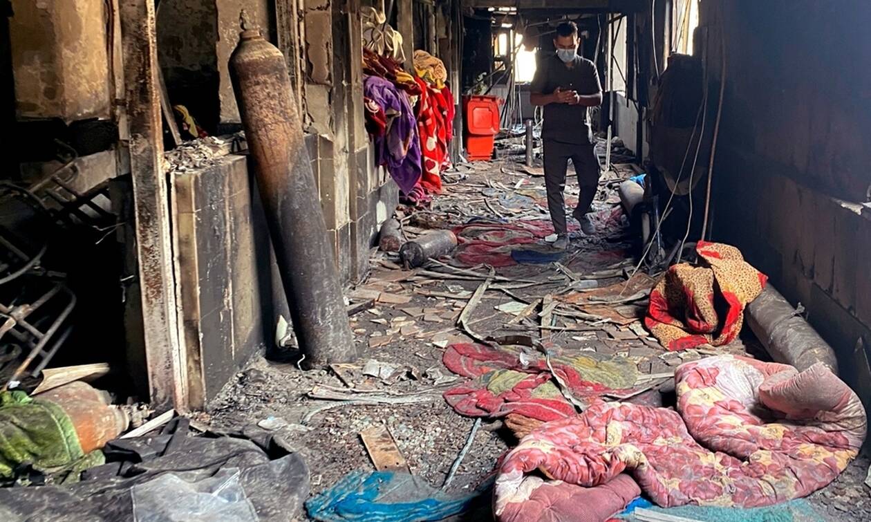Τραγωδία στο Ιράκ: Τουλάχιστον 36 νεκροί από πυρκαγιά σε κλινική Covid-19