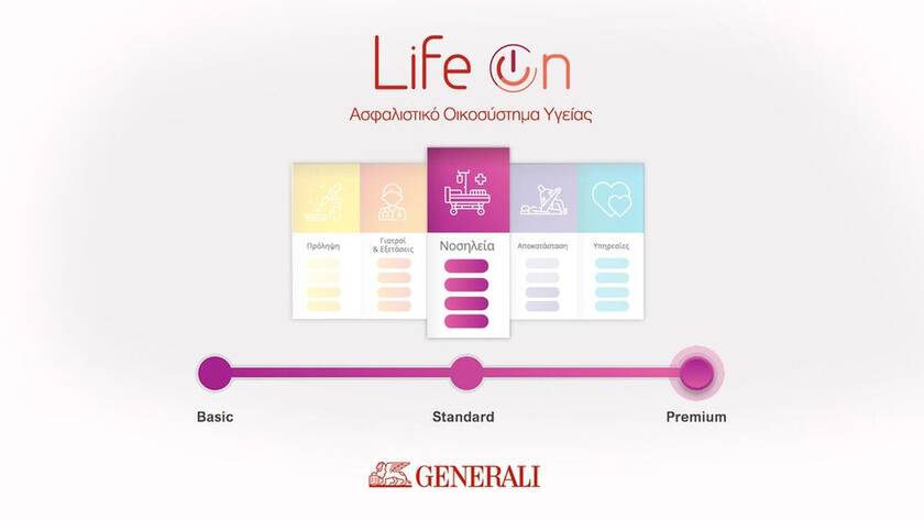 Γνωρίστε το Life On της Generali και διαμορφώστε το δικό σας Πρόγραμμα Υγείας στα μέτρα σας!