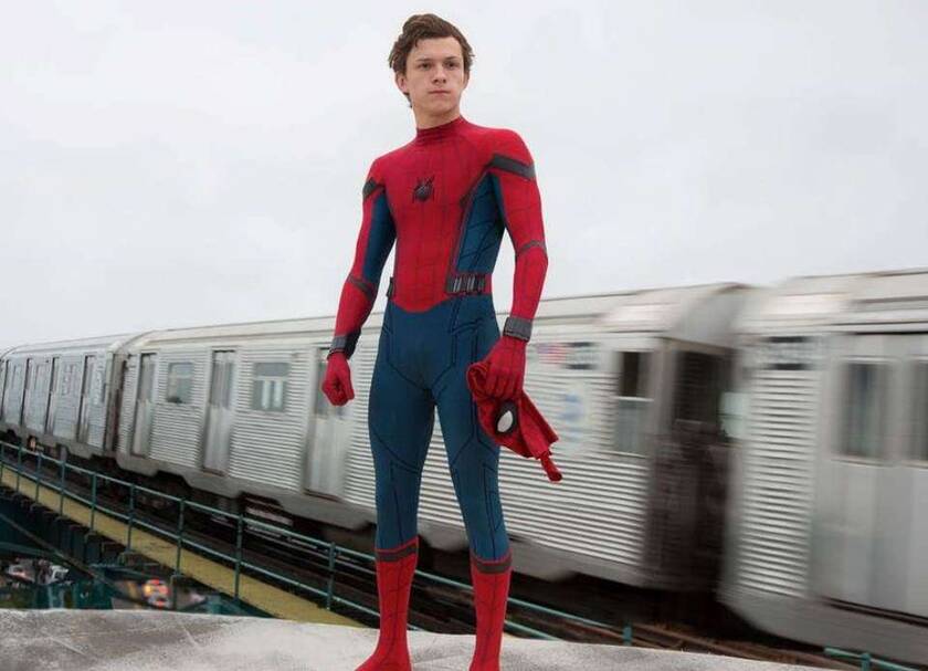 O Tom Holland στο Spider-Man