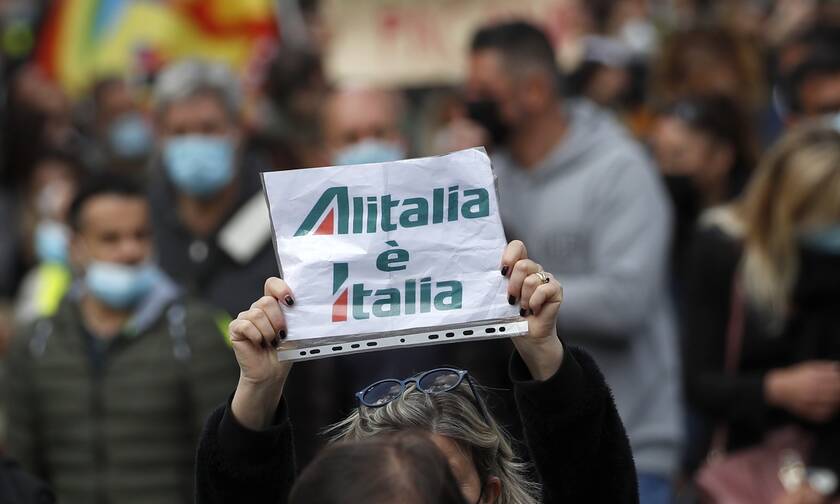 Alitalia Ιταλία συνδικάτα