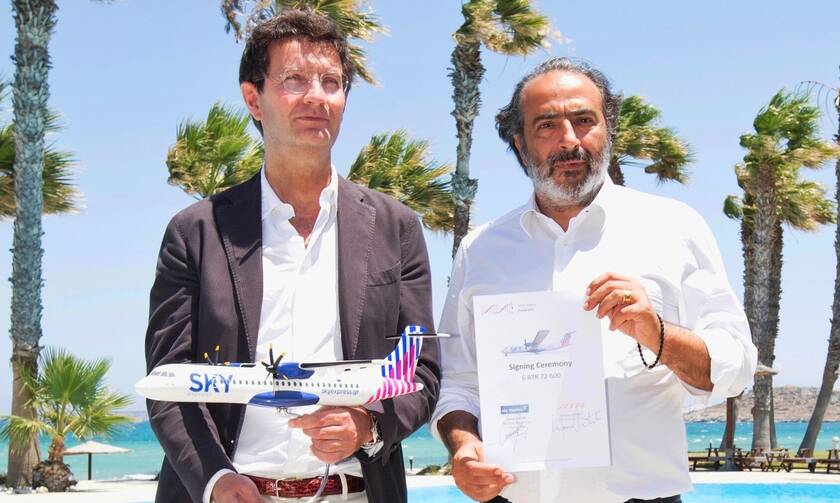 SKY express: Επένδυση €200 εκατ. για την απόκτηση 6 νέων, υπερσύγχρονων, «πράσινων» αεροσκαφών