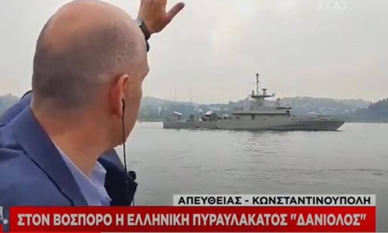 Βίντεο: Ελληνική πυραυλάκατος περνάει τα στενά του Βοσπόρου – Συμμετείχε σε άσκηση του ΝΑΤO
