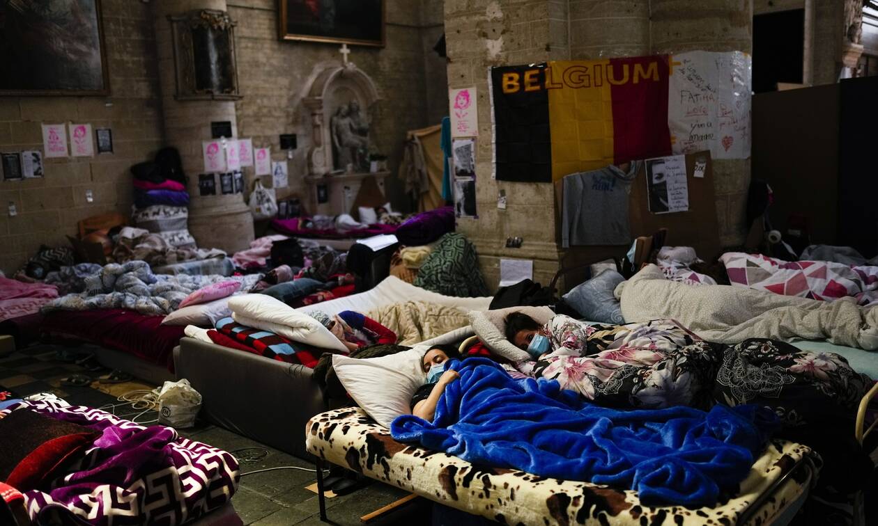 Bέλγιο: Πολιτική θύελλα από την μαζική απεργίας πείνας μεταναστών στις Βρυξέλλες