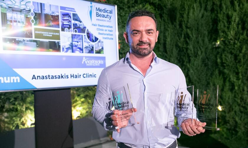Medical Beauty Awards 2021: Η Anastasakis Hair Clinic απέσπασε το Platinum Award!