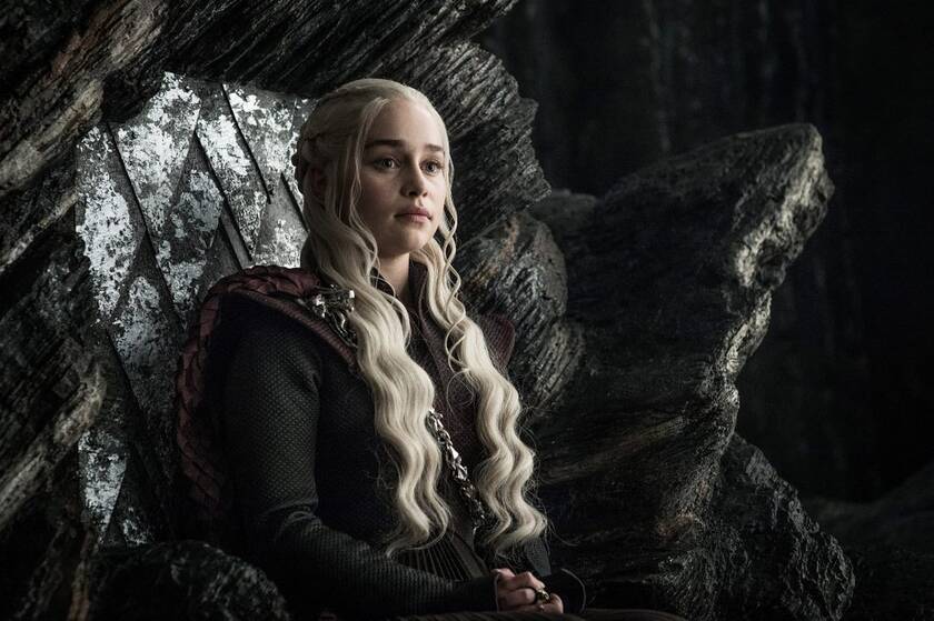 H Εμίλια Κλαρκ ως Ντενέρις στο Game of Thrones