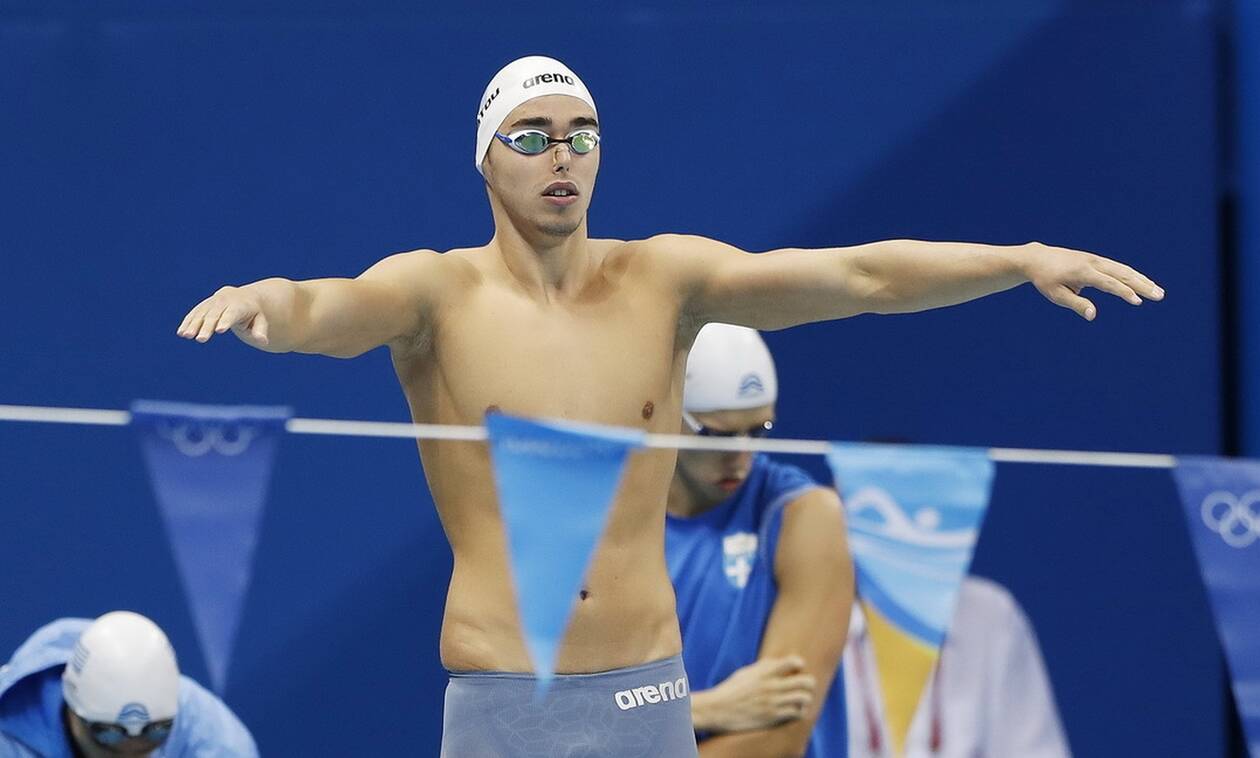 Ολυμπιακοί Αγώνες 2020 - Κολύμβηση: Δεν πέρασε στον τελικό των 100 μέτρων ύπτιο ο Χρήστου