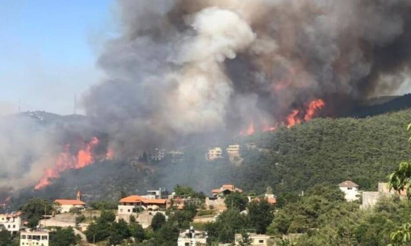 Λίβανος: Καταστροφικές πυρκαγιές στο βόρειο τμήμα της χώρας - Ένας πυροσβέστης νεκρός	