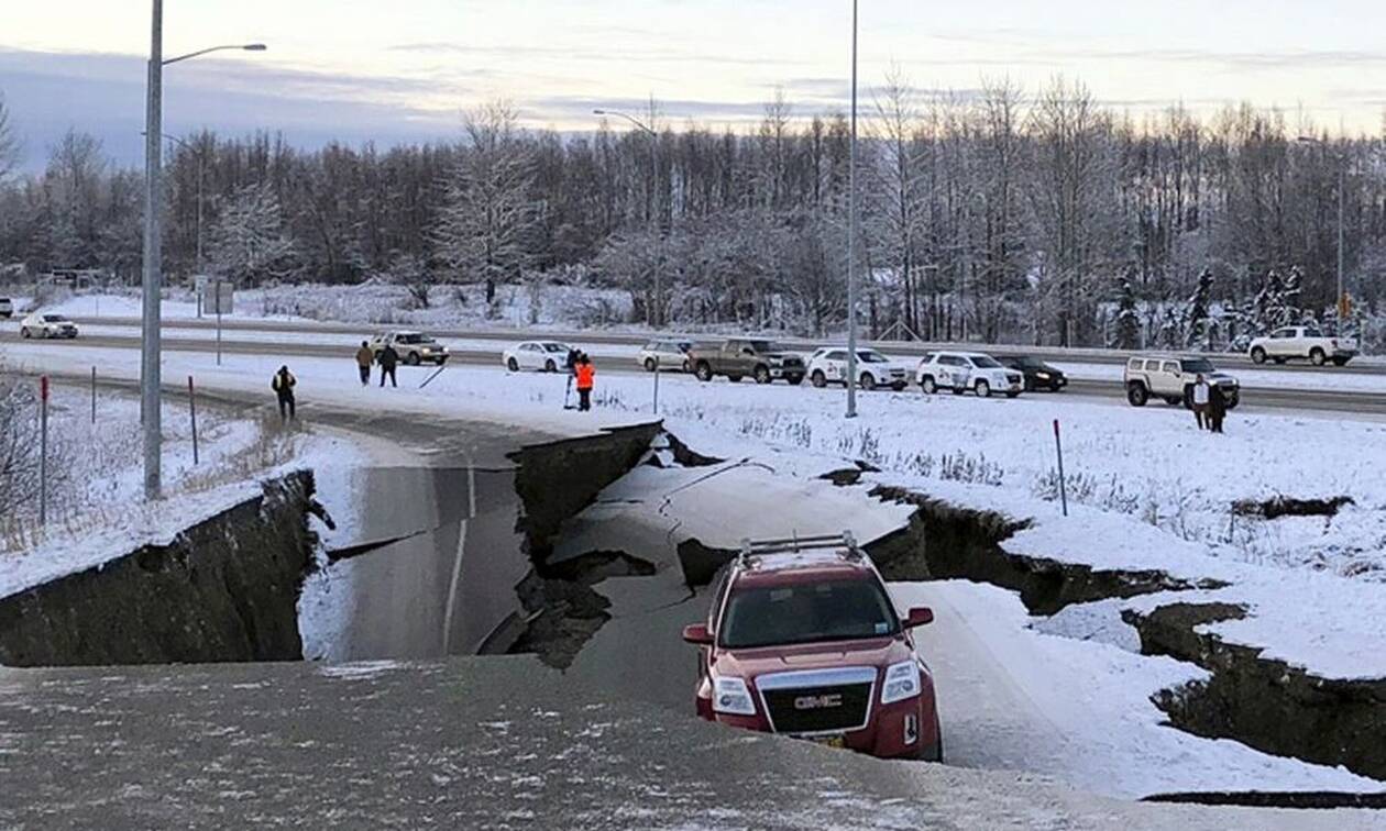 Αλάσκα: Συγκλονιστικά βίντεο από το σεισμό των 8,2 Ρίχτερ