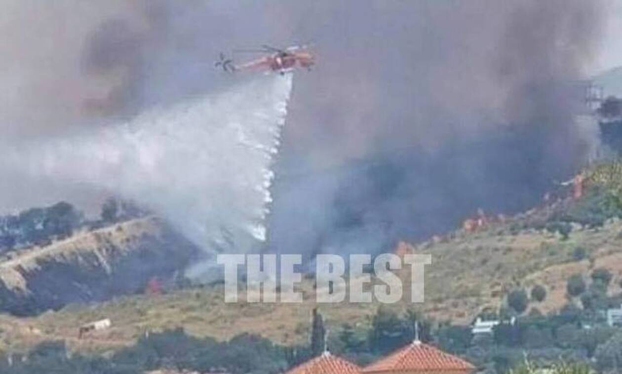 Φωτιά στην Πάτρα: Οριοθετήθηκε η πυρκαγιά - Είχε γίνει προληπτική εκκένωση σπιτιών