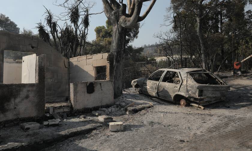 Φωτιά στην Αχαΐα: Η έκταση της καταστροφής μέσα από δορυφορικές εικόνες - Πώς εξαπλώθηκε