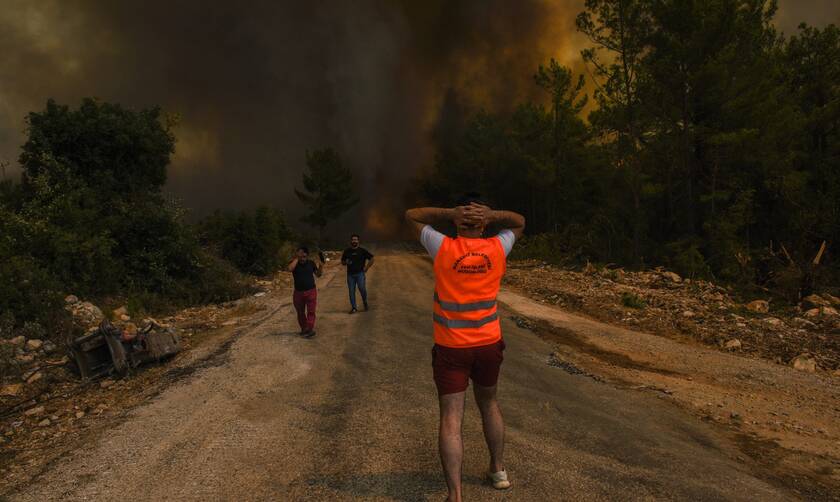 Oι φονικές πυρκαγιές στην Τουρκία
