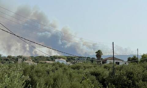 Φωτιά στη Μεσσηνία: Εντολή για προληπτική εκκένωση οικισμού - Ενισχύθηκαν οι πυροσβεστικές δυνάμεις