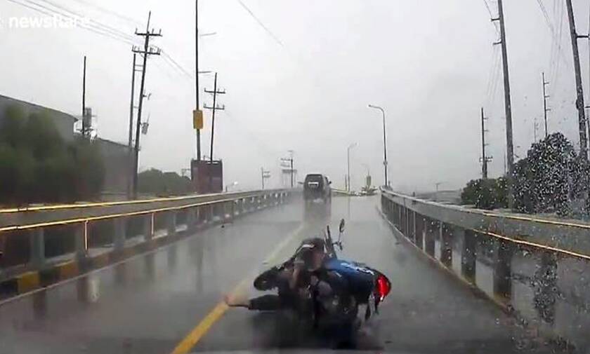 Γιατί οι μοτοσικλετιστές θα πρέπει να προσέχουν τις βροχές