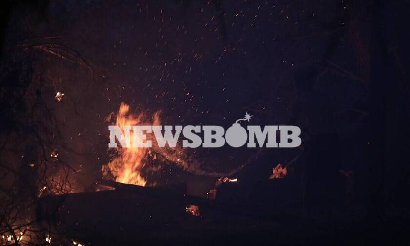 Φωτιά Βαρυμπόμπη - ΣΥΡΙΖΑ: Έχασαν τον έλεγχο με ανέμους 2 και 3 μποφόρ
