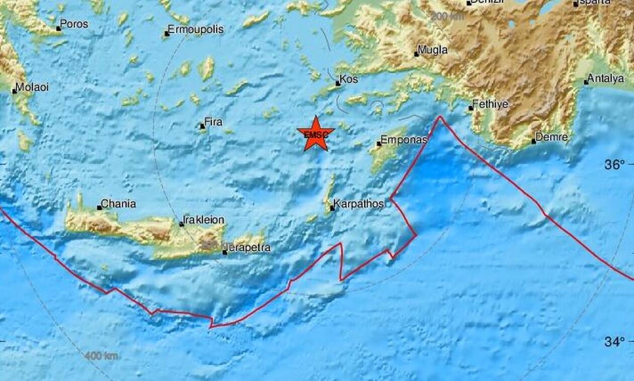 Σεισμός - «Τρέμει η γη» σε Νίσυρο και Τήλο: Νέα σεισμική δόνηση πάνω από 4 Ρίχτερ (pics)