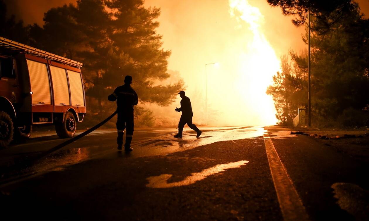 Φωτιά στην Εύβοια: Η προσοχή στραμμένη στο μέτωπο του Δρυμώνα - Μάχες με τις αναζωπυρώσεις