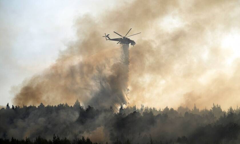 Φωτιές στην Ελλάδα: Αποπνικτική και σήμερα η ατμόσφαιρα - Πότε αναμένεται βελτίωση