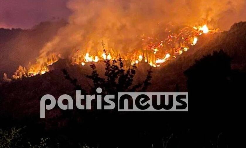 Φωτιά στην Ηλεία: Δεν έχει τέλος ο εφιάλτης - Σοβαρές αναζωπυρώσεις στα χωριά Μουριά και Κάμενα