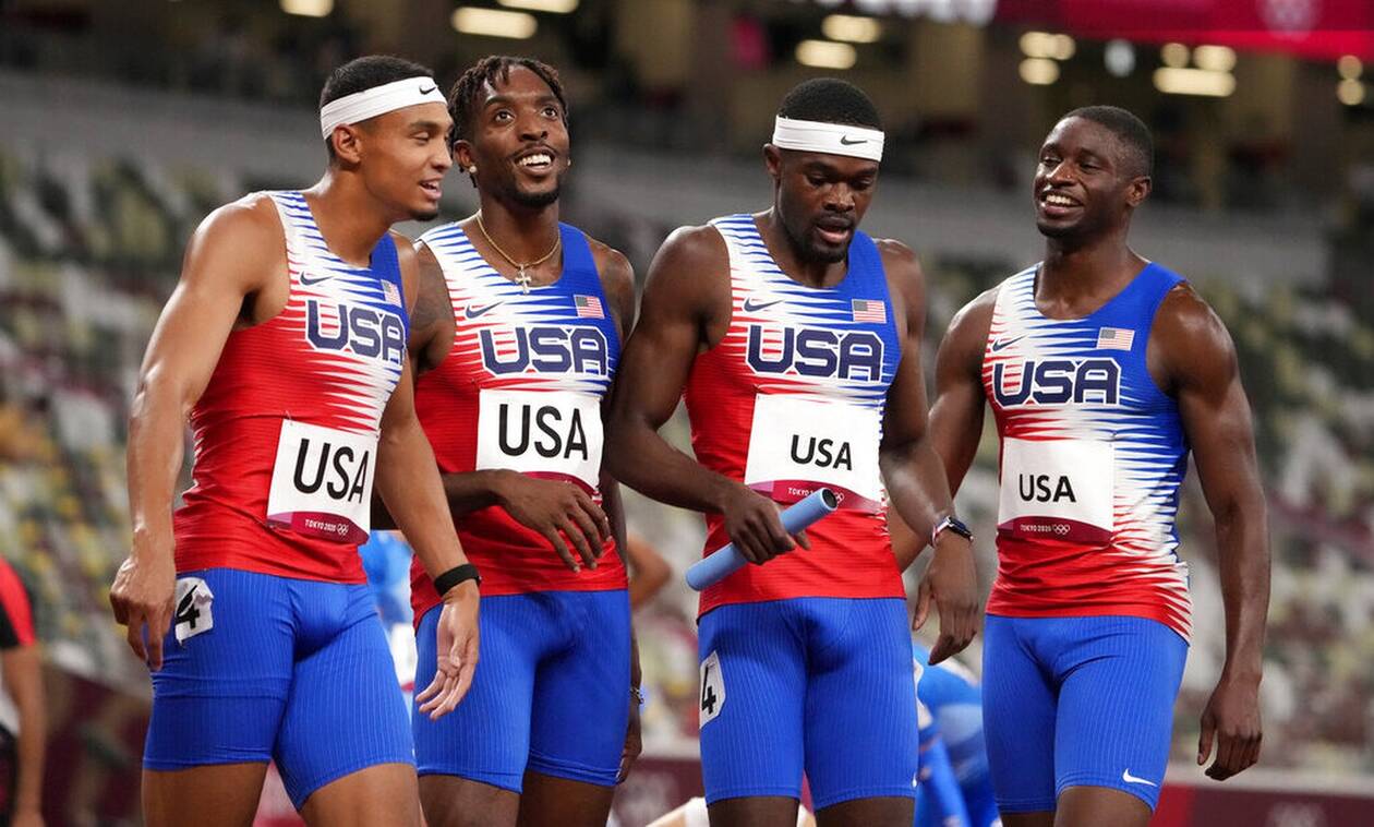 Ολυμπιακοί Αγώνες: Κυριάρχησαν στις σκυταλοδρομίες οι ΗΠΑ! - Χρυσό στα 4Χ400 σε άντρες και γυναίκες
