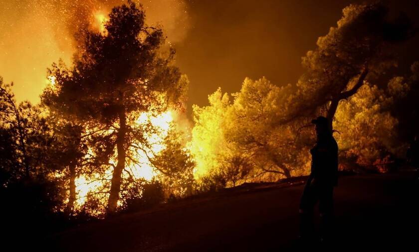 Φωτιά στην Ελλάδα