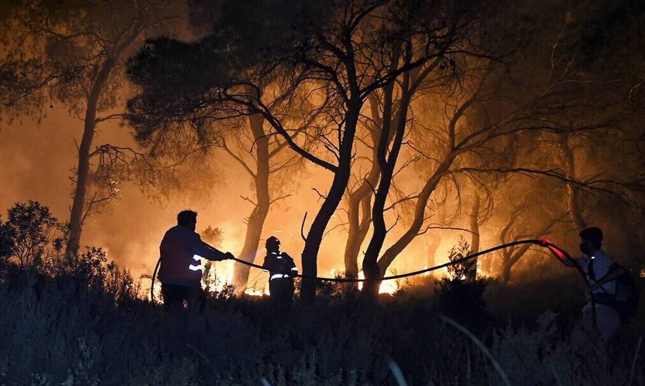 Φωτιά στην Αρκαδία: Εκτεταμένο το μέτωπο στη Γορτυνία – Έχουν καεί τουλάχιστον 39.800 στρέμματα