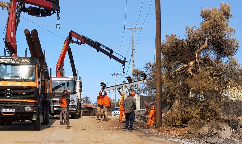 ΔΕΔΔΗΕ: Στη Γορτυνία τα τελευταία προβλήματα ηλεκτροδότησης – Πλήρης αποκατάσταση σε Εύβοια, Αττική