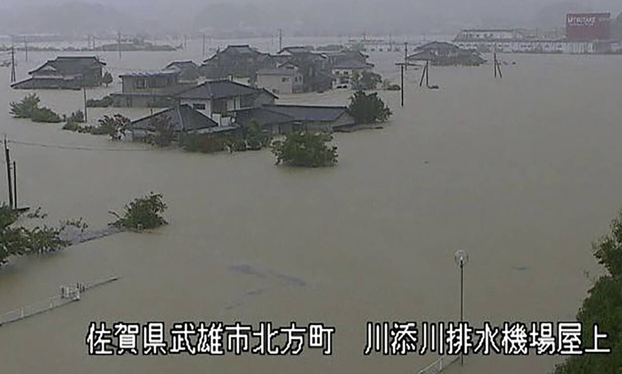 Ιαπωνία: Πάνω από ένα εκατομμύριο άνθρωποι απομακρύνθηκαν από τις εστίες τους λόγω βροχών