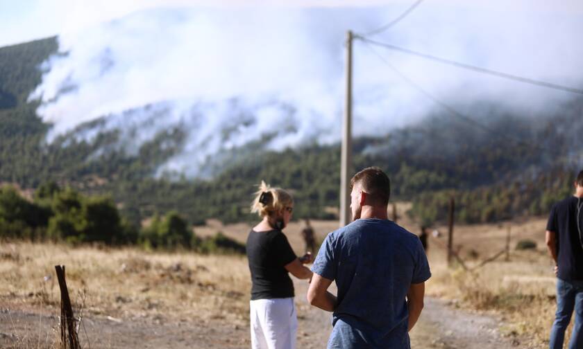 Φωτιά στα Βίλια: Έκτακτες κυκλοφοριακές ρυθμίσεις λόγω της πυρκαγιάς