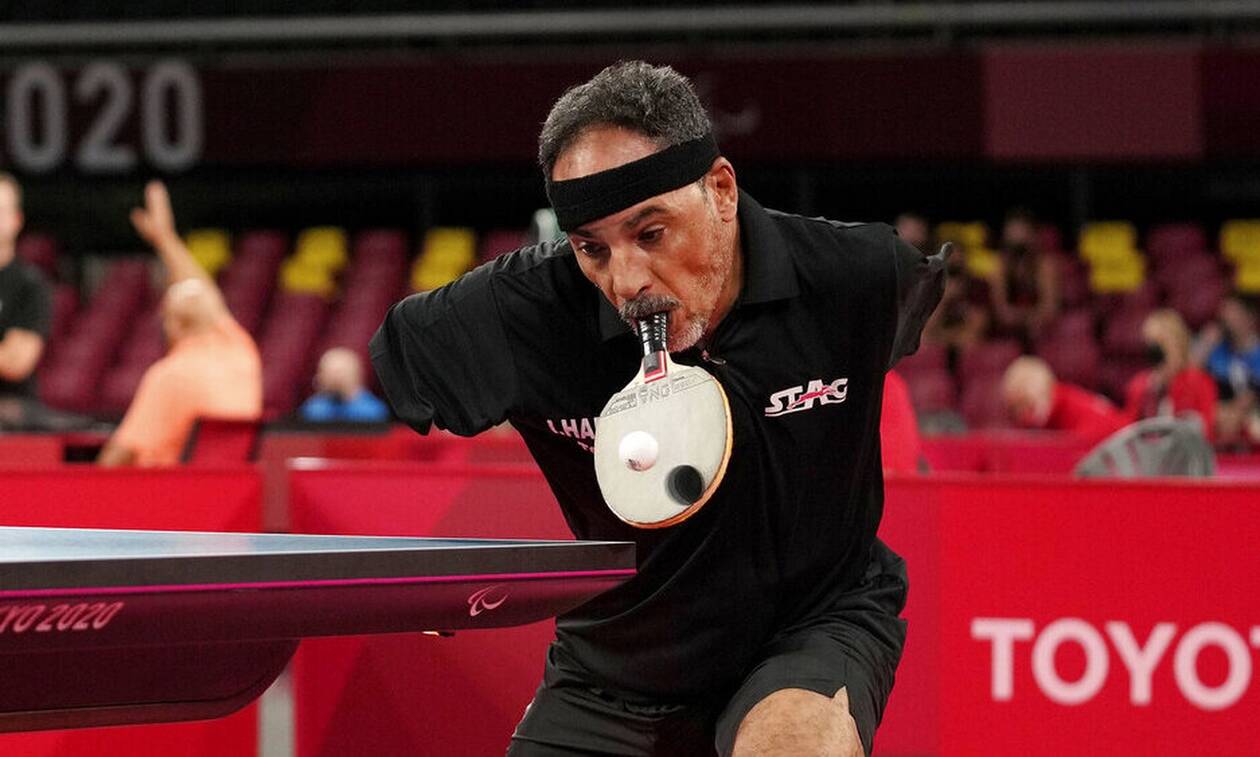 Παραολυμπιακοί Αγώνες 2020: Ο εκπληκτικός Ιρανός που παίζει πινγκ πονγκ με τη ρακέτα στο… στόμα