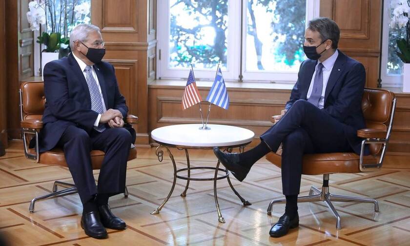 Greek-US relations, climate crisis and Afghanistan dominate Mitsotakis-Menendez meeting