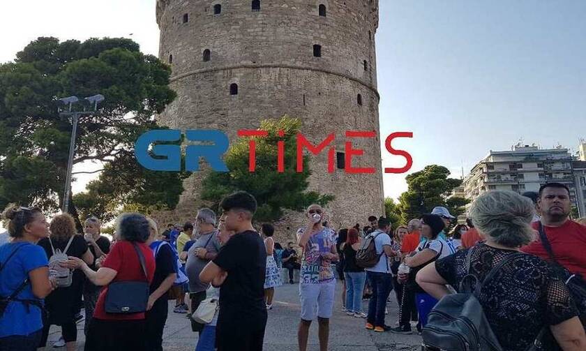 Θεσσαλονίκη: Συγκέντρωση διαμαρτυρίας κατά του υποχρεωτικού εμβολιασμού