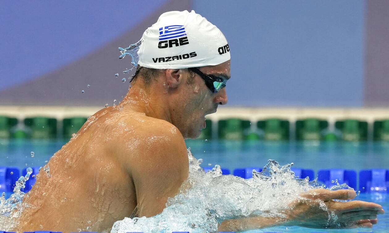 Κολύμβηση: Νίκη για τον Βαζαίο, «άγγιξε» το πανελλήνιο ρεκόρ ο Χρήστου (video)