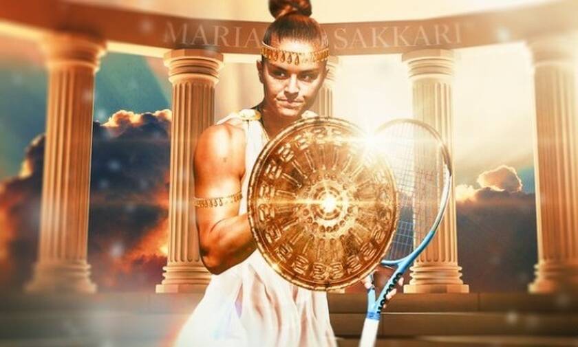Μαρία Σάκκαρη: Η αποθέωση από το US Open - Την παρουσίασαν ως Ελληνίδα πολεμίστρια