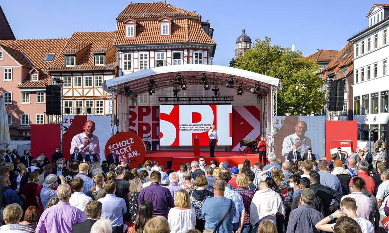 Γερμανία: Αυξάνει τα ποσοστά του σε Β.Ρηνανία - Βεσφαλία και Βαυαρία το SPD - Υποχωρούν CDU/CSU