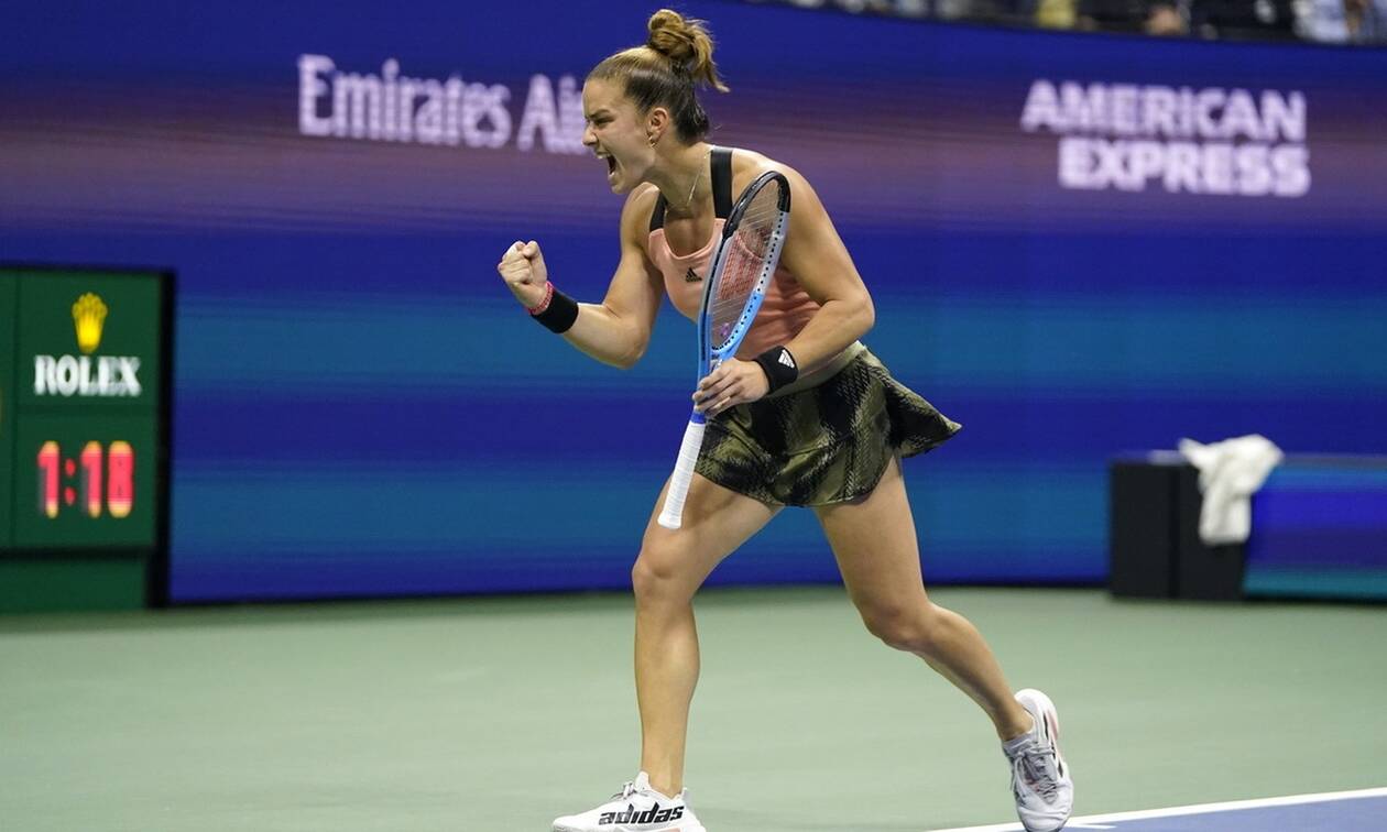 Θρίαμβος για τη Σάκκαρη - «Ισοπέδωσε» την Πλίσκοβα και προκρίθηκε στα ημιτελικά του US Open