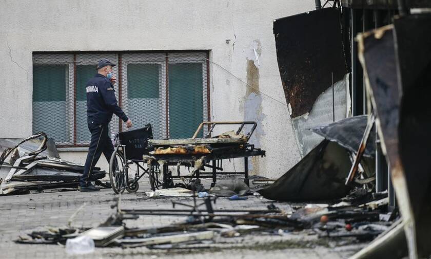 Σκόπια: Τραγωδία δίχως τέλος - Στους 14 οι νεκροί από την πυρκαγιά σε μονάδα covid