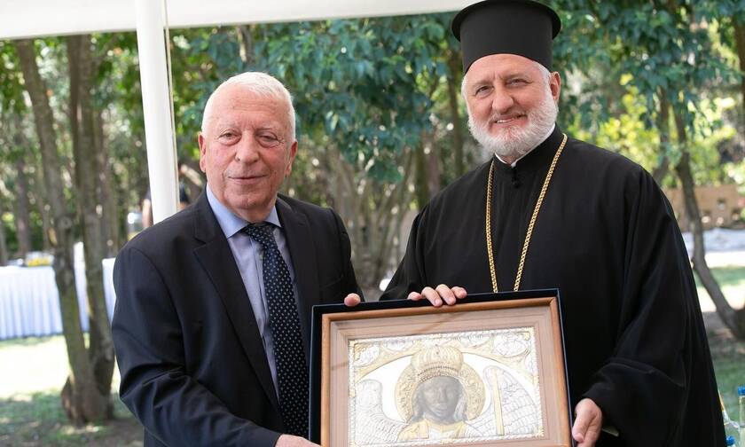 Αρχιεπίσκοπος Αμερικής Ελπιδοφόρος: Τιμήθηκε από την Περιφέρεια Βορείου Αιγαίου