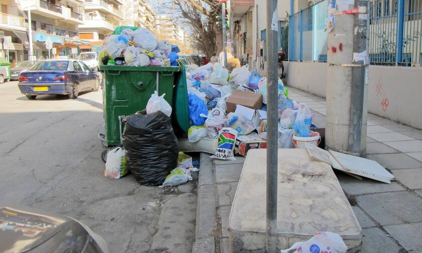 Σκουπίδια στη Θεσσαλονίκη