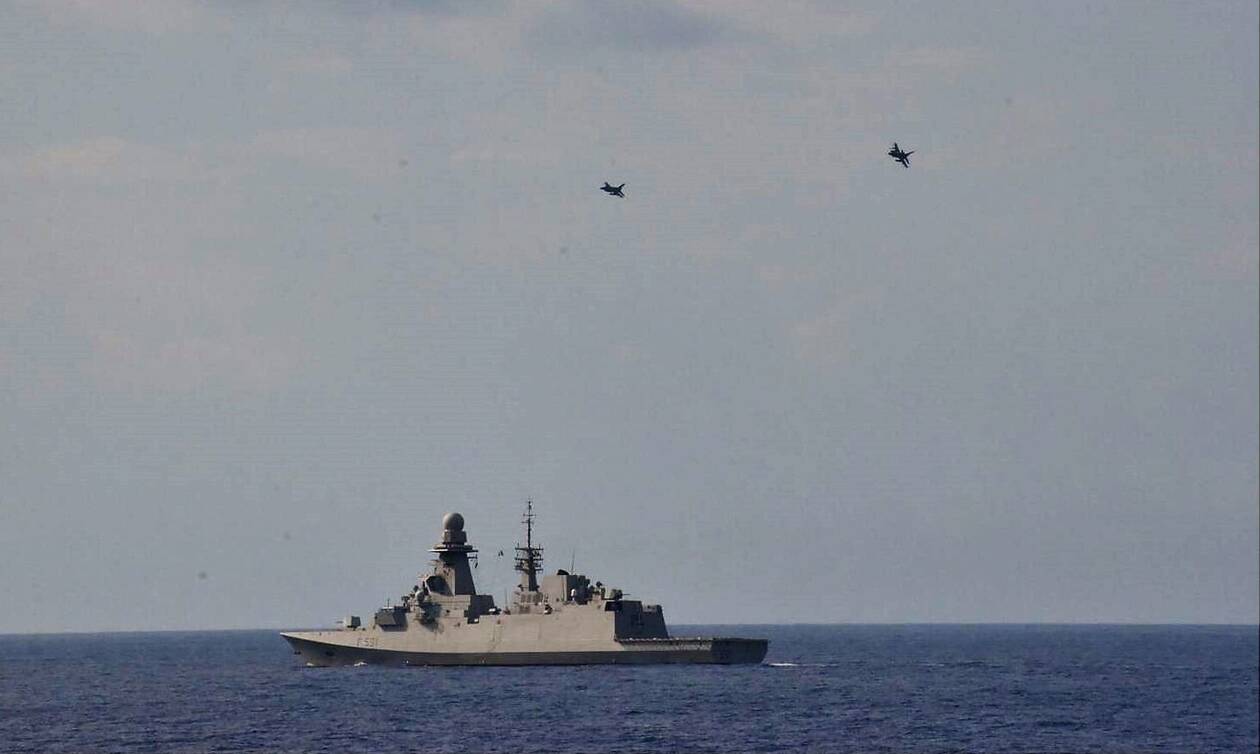 Ηλεκτρονικός πόλεμος στη Μεσόγειο: Ελληνικά μαχητικά «βομβάρδισαν» πλοία του ΝΑΤΟ στην Κρήτη