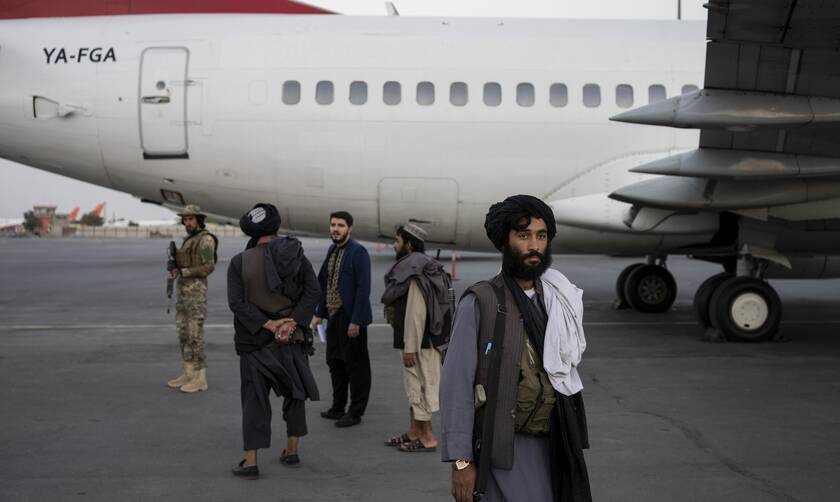 Tαλιμπάν στο αεροδρόμιο της Καμπούλ