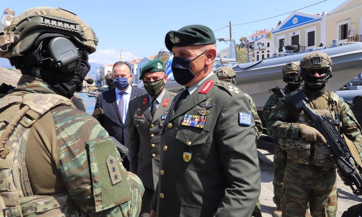 Ηχηρό μήνυμα Στρατηγού Φλώρου από το Καστελόριζο: Οι Ένοπλες Δυνάμεις διαφυλάσσουν την ελευθερία μας