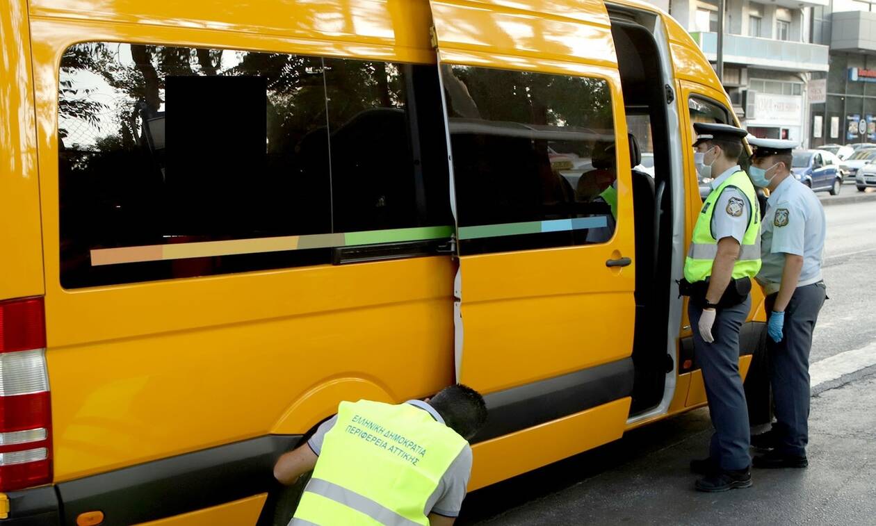 Πρώτη ημέρα στο σχολείο: Έλεγχοι της Τροχαίας σε σχολικά λεωφορεία - Βεβαιώθηκαν 65 παραβάσεις