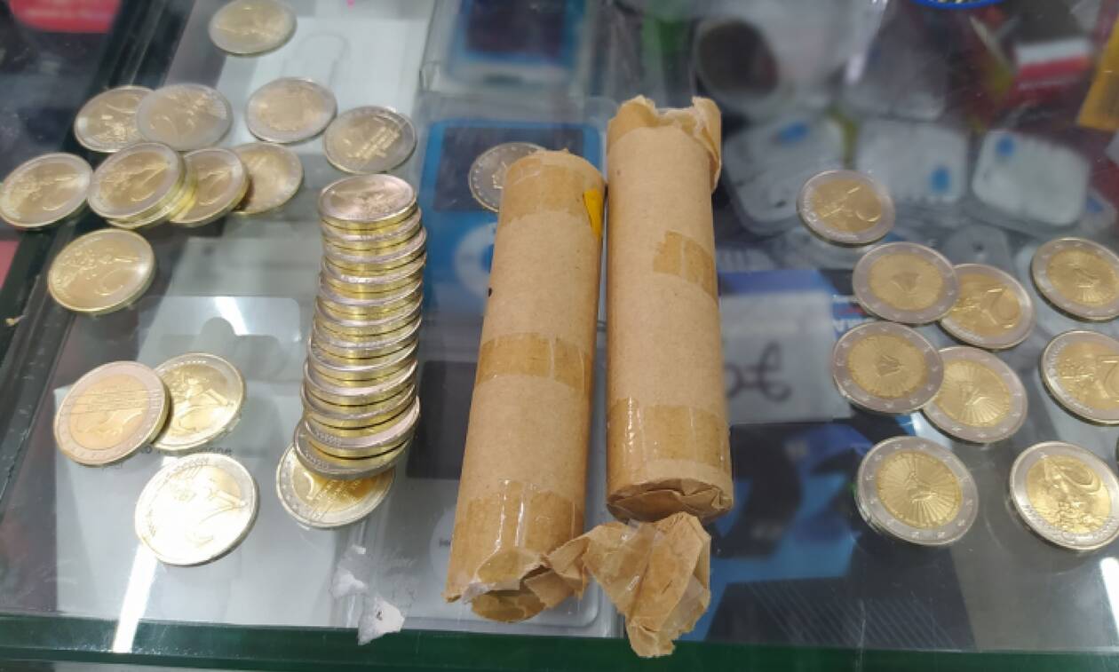 Θεσσαλονίκη: Αυτά είναι τα πλαστά κέρματα των 2 ευρώ που έριξαν στην αγορά - Έξι συλλήψεις
