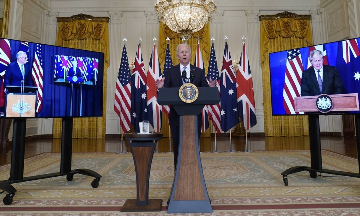 Και εγένετο… AUKUS: Σύμπραξη ΗΠΑ, Βρετανίας και Αυστραλίας μπροστά στην απειλή της Κίνας