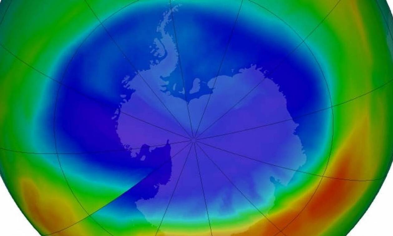 Κλιματική αλλαγή: Η τρύπα του όζοντος στον Νότιο Πόλο έγινε μεγαλύτερη από την Ανταρκτική
