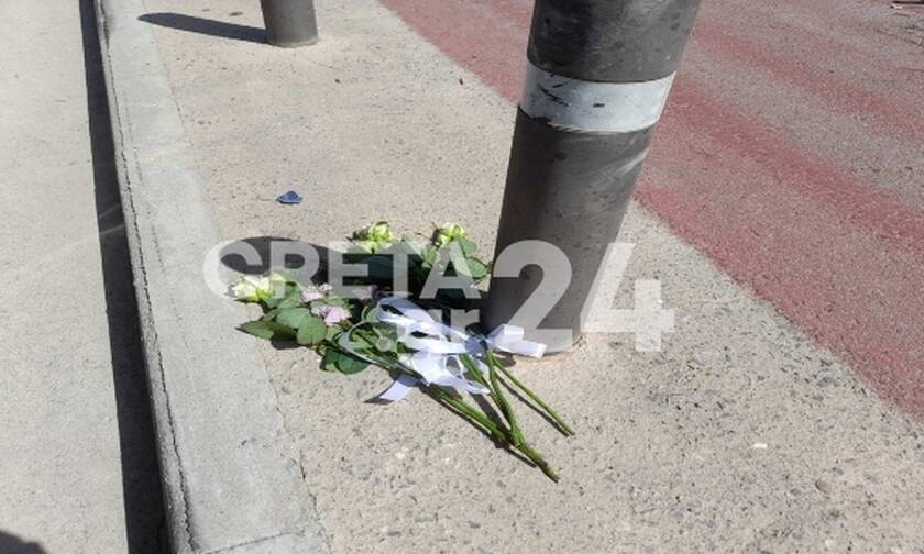 Τραγωδία στην Κρήτη: Λευκά τριαντάφυλλα στη μνήμη των δύο παιδιών που σκοτώθηκαν