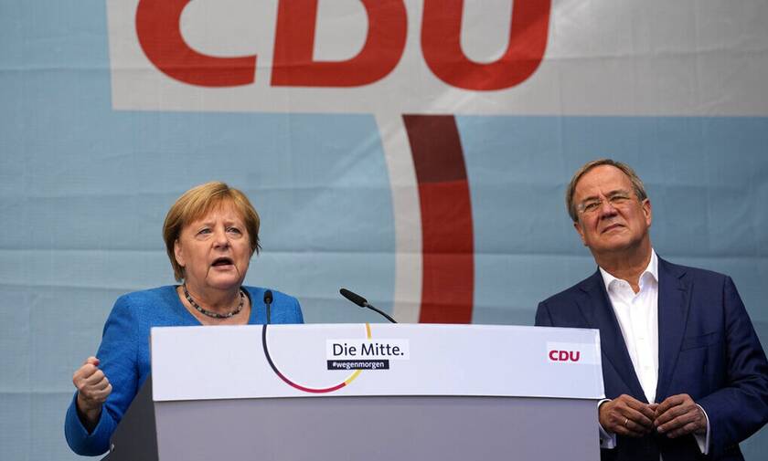 Εκλογές Γερμανία: Κάλεσμα Μέρκελ προς τους πολίτες να ψηφίσουν τον συντηρητικό  Άρμιν Λάσετ